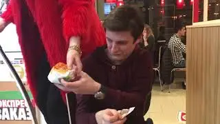 BRB нехило нарвался в BURGER KING