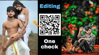 QR CODE PHOTO EDITING | One Click Photo Editing | qr code | photo editing | Snapseed QR Code
