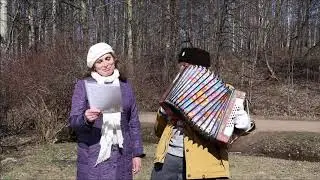 Геннадий Алексейкин и Ирина Барашкова - Вишня белоснежная цветёт (Мимо этой хаты)