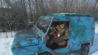 Луаз 969А Едем за дровами на летней резине