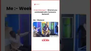 When Manager Ask For Fronttand OR Backend #nybblehost #digitalmarketingagency #funny