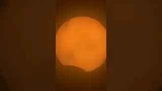 Уникальное видео солнечного затмения