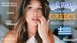⦿GRWM IN GREECE⦿//WEDDING GUEST EDITION MAKEUP ROUTINE • JUST4KIRA COLORED CONTACTS TRY ON REVIEW