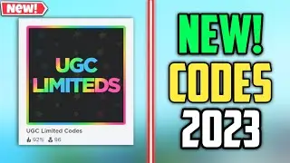 NEW* UGC LIMITED CODES NOVEMBER 2023 !! UGC LIMITED CODES!