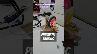 Pedal Operated Pneumatic Braking System 