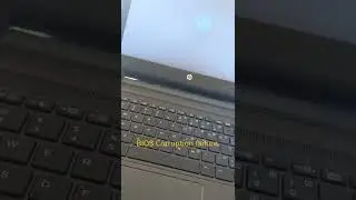 Laptop stuck at hp screen 😪 | BIOS corruption failure. 
