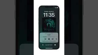 Make a MUSIC Cover Your iPhone Background! #shorts