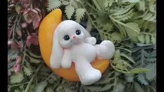 Заливаю новиночки) Зайка на луне от Хобби Пейдж