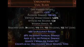 Varunastra Not As Meme As It Looks - Glacial Hammer Slayer Feeling REAL Good With It