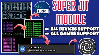 SUPET EXTRAME JIT GAMING MODULE NO ROOT | ENABLE HIGH PERFORMANCE MODE EVERY DEVICES 