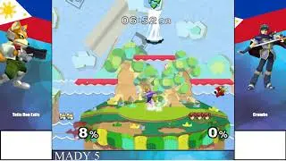 MADY5 Singles Top 8 - Yetis Don Exits (Fox) vs Crumbs (Marth)