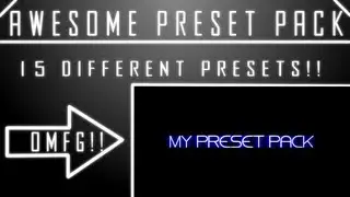 15 AWESOME AE PRESETS! [OMFG!!] | BeastyEdit