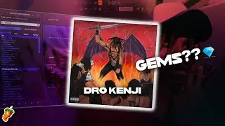 HOW TO MAKE MELODIES FOR DRO KENJI FROM SCRATCH | FL STUDIO TUTORIAL