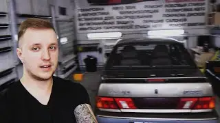 Тачка за 40к. Вид по дешману. Тонировка.