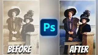Photo Restoration Photoshop Tutorial (Past Photo restoration)