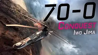 Stealth Heli Perfect Round on Conquest Iwo Jima | BF 2042 4K HDR