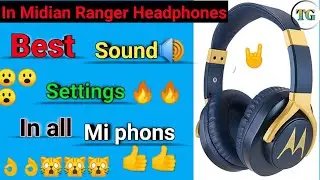 Best Headphones settings in redmi phones |earphones setting 🔥🔥🔥| 😲😲😲
