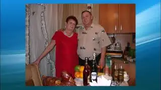 С золотой свадьбой, Людочка и Виктор.