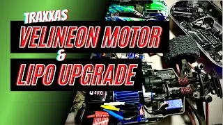 Traxxas 1/16 E-Revo Velineon Brushless Motor upgrade Time-lapse