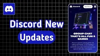 Discord new updates