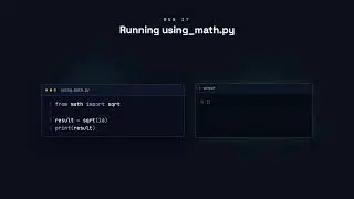 from … import … - Python for Beginners