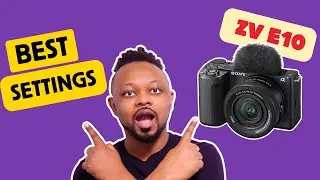 Sony ZV-E10 BEST SETTINGS for Live Streaming using OBS or Any platform