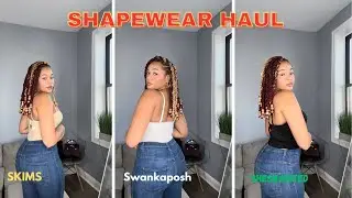 SHAPEWEAR TRY ON | WOLFORD BODYSUIT DUPES | SKIMS, SWANKAPOSH & SHESWAISTED