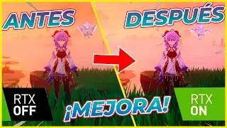 ¡No creerás cómo luce Genshin Impact con 4K Ray-Tracing SHADERS! - ¿MEJORA con GEFORCE EXPERIENCE?