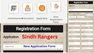 Sindh Rangers Online Application Form Fill 2023 | pakistanrangerssindhorg