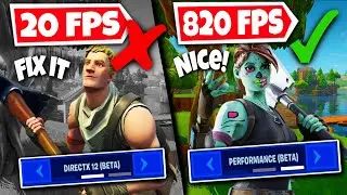 How To Fix Performance Mode Errors in Fortnite! (Stabilize FPS, Remove Stutters, & Stop Crashes)