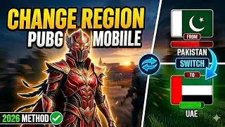 How to Change Region Of Pubg Mobile Free in 2026 || Pakistan To UAE ❤️