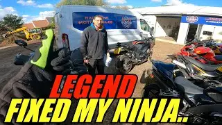 These Guys did me a solid and took care of my bike. | Moto Vlog