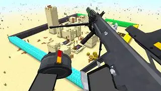 Desert Village Defense [Minecraft Warfare]