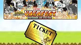 Открываем капсулы на UberFest! (The Battle Cats)