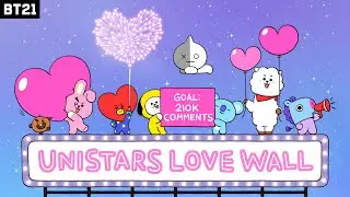 [BT21] 2020 BT21 FESTIVAL - UNISTARS LOVE WALL