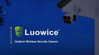 Luowice Outdoor Wireless Security Camera 1080P