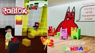 Garten Of Banban VS ROBLOX Gaming Walkthrough e2