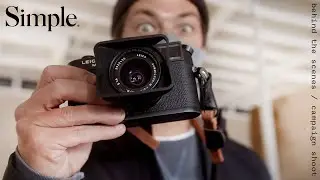 Behind The Scenes - Simple Campaign Shoot - Leica M6, Pentax 67 & More