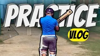 Cricket Practice Vlog: Improving Batting & Bowling Techniques|| Cricket practice at nets