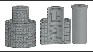 Органайзер с лабиринтом в компас3D
