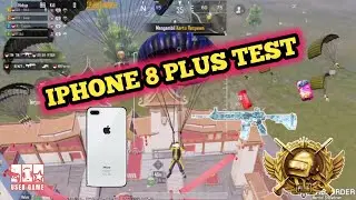 IPHONE 8 PLUS PUBG MOBILE TEST - PUBG MOBILE