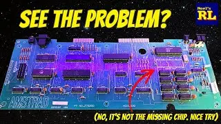 Stumping Black Screen Amstrad CPC 464 Repair