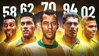 How Brazil Became the Only Nation with 5 World Cups ⭐⭐⭐⭐⭐