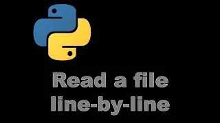How To read a file line-by-line into a list - Python