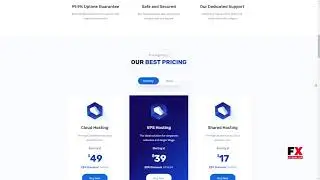 Hostinza - Isometric Domain and Whmcs Web Hosting WordPress Theme