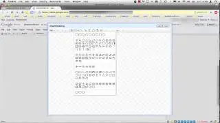 Google Docs phantom page scroll effect