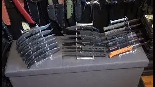 Cold Steel Big Folders Collection, Knife Display Stand Racks Review ($16), Storage Bench ($45)