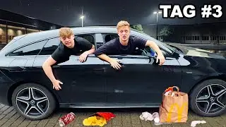 Wer ZULETZT das AUTO VERLÄSST GEWINNT😱🚗(Haare färben, Mc Drive Prank💀)