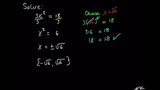 Solving Quadratic Equations 2