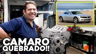 CUPIM DE FERRO CONSEGUIU QUEBRAR UM V8 DE CAMARO, O QUE SERÁ QUE ELE FEZ?! 🤔